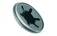 Starlock lock with cap, stainless steel for shaft diameter 4mm